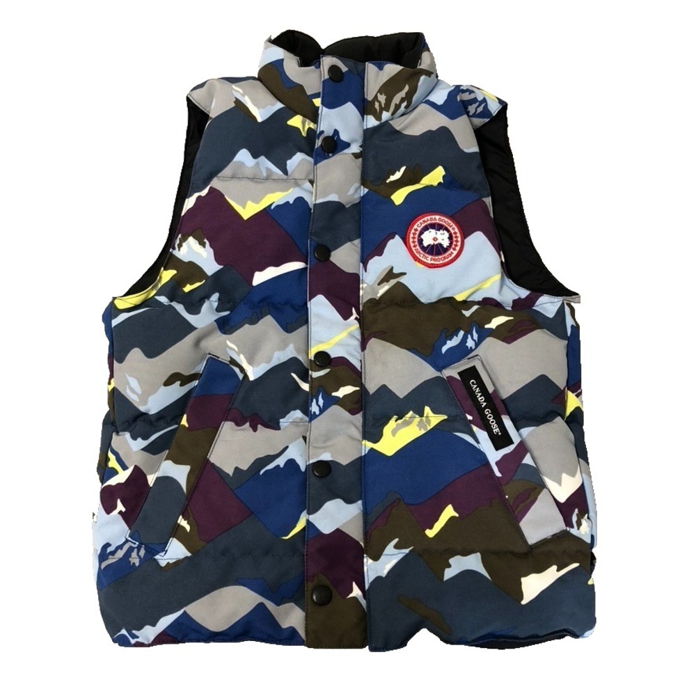 Canada Goose Free Style Puffer Vest Boys‎ Medium 10 12 Mountain Hiking Outdoor